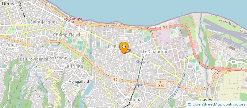 localisation de l'entreprise FLORYCOUP à SAINT-DENIS