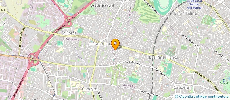 localisation de l'entreprise FLORYLEGES  BORDEAUX