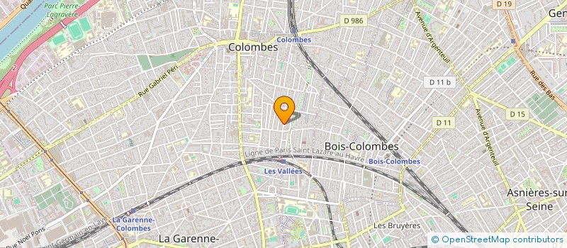 localisation de l'entreprise FLORYMMO  COLOMBES