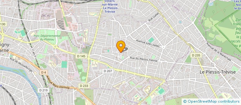 localisation de l'entreprise FLORYS FRANCE à CHAMPIGNY-SUR-MARNE
