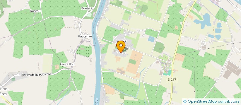 localisation de l'entreprise FLOSA  SAINTE LIVRADE SUR LOT