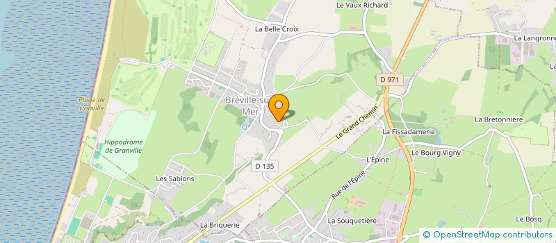 localisation de l'entreprise FLOSEB  GOUVILLE-SUR-MER