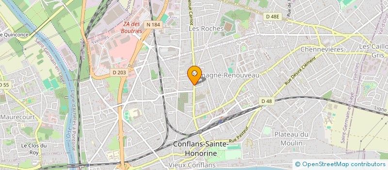 localisation de l'entreprise FLOSGA TWO  CONFLANS SAINTE HONORINE