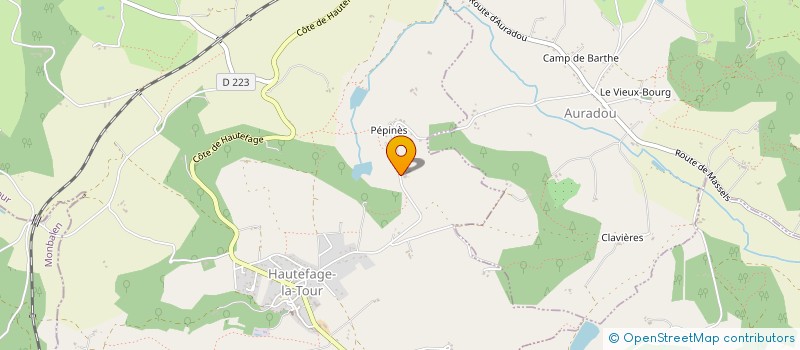 localisation de l'entreprise FLOSY  HAUTEFAGE-LA-TOUR