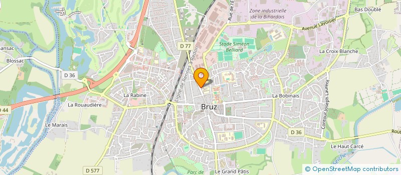 localisation de l'entreprise FLOT DE VIE  BRUZ