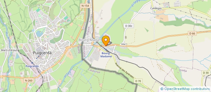 localisation de l'entreprise FLOTATS FRANCE TRAVAUX PUBLICS  BOURG-MADAME