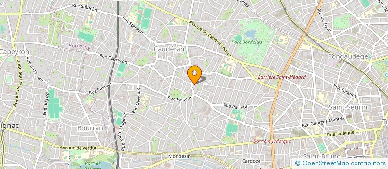 localisation de l'entreprise FLOTEL  MERIGNAC