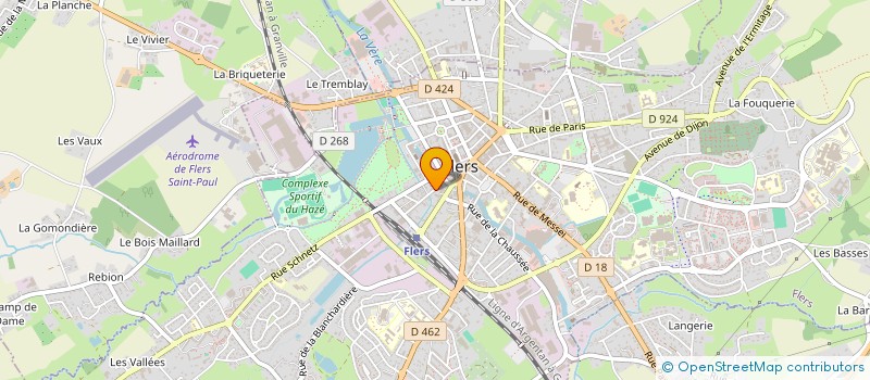 localisation de l'entreprise FLOTEL à FLERS