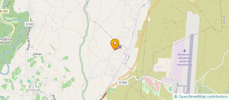 localisation de l'entreprise FLOTHI  VINEZAC