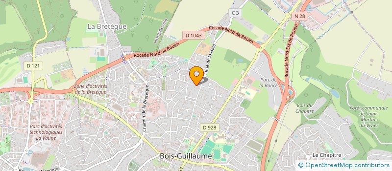 localisation de l'entreprise FLOTHIMALE à BOIS-GUILLAUME