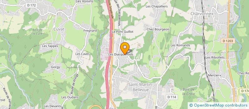 localisation de l'entreprise FLOTIN DESIGN à ANNECY