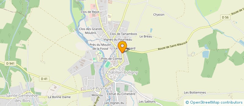 localisation de l'entreprise FLOTOM EVENTS à CHATILLON-COLIGNY