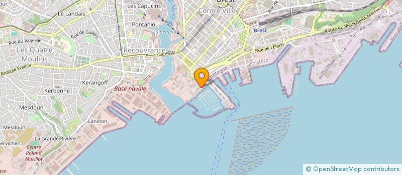 localisation de l'entreprise FLOTOV  BREST