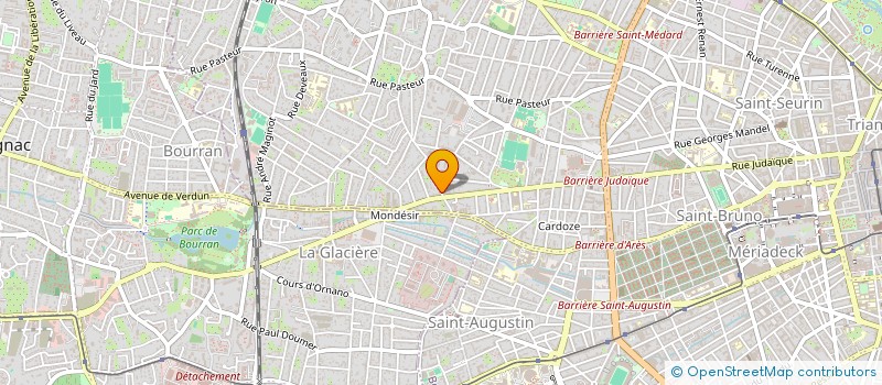 localisation de l'entreprise FLOTS - STRATEGIES URBAINES  BORDEAUX