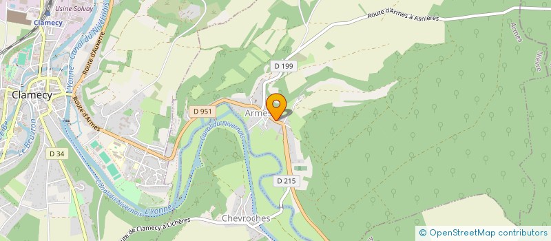 localisation de l'entreprise FLOTT'RUN  ARMES