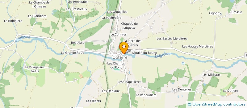 localisation de l'entreprise FLOTTAY à OBTERRE