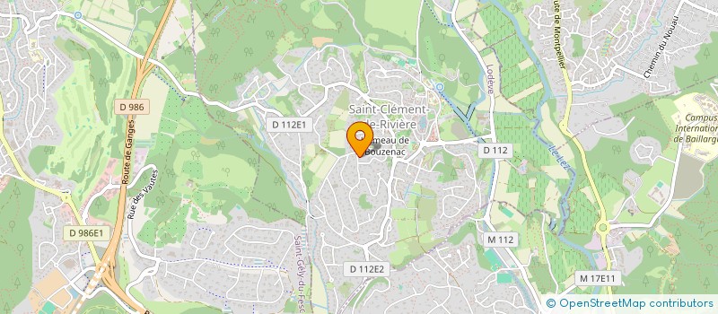 localisation de l'entreprise FLOTTE AUTO GESTION  SAINT CLEMENT DE RIVIERE