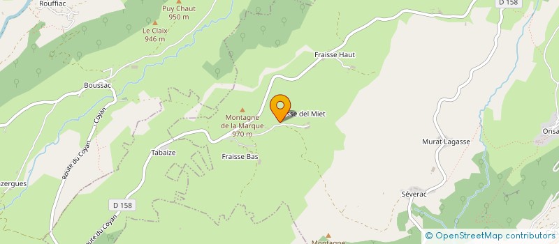 localisation de l'entreprise FLOTTE & CO à POLMINHAC