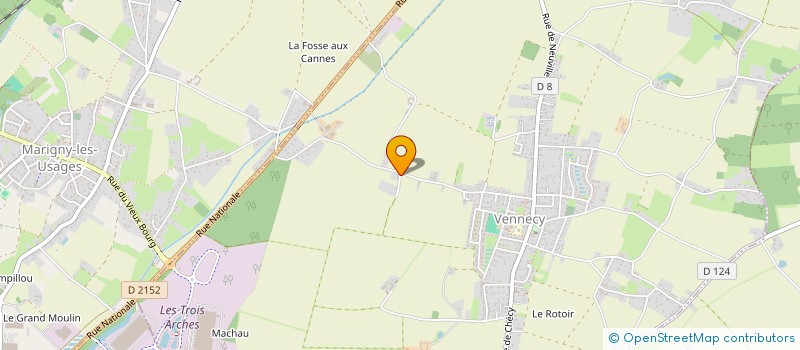 localisation de l'entreprise FLOTTECH  SULLY-SUR-LOIRE