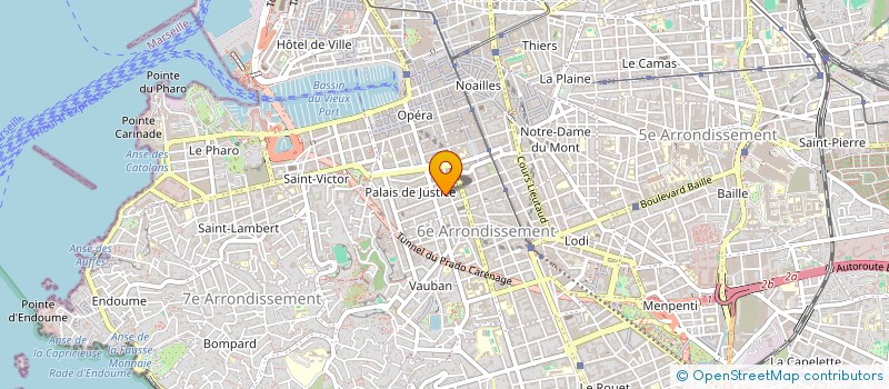 localisation de l'entreprise FLOTTES AVOCATS  MARSEILLE