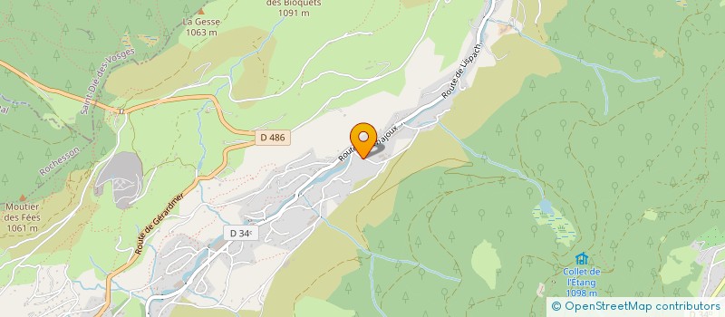 localisation de l'entreprise FLOUNS  LA BRESSE