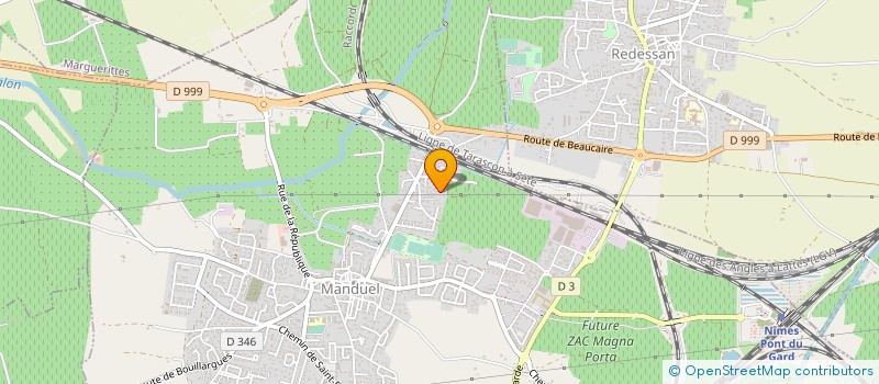 localisation de l'entreprise FLOUR DE CAMARGO  MANDUEL