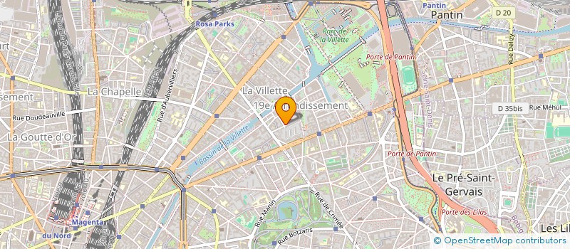 localisation de l'entreprise FLOURIE RAPHAELLE ET YVES  PARIS