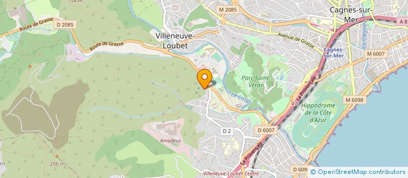 localisation de l'entreprise FLOUTAGE à VILLENEUVE-LOUBET