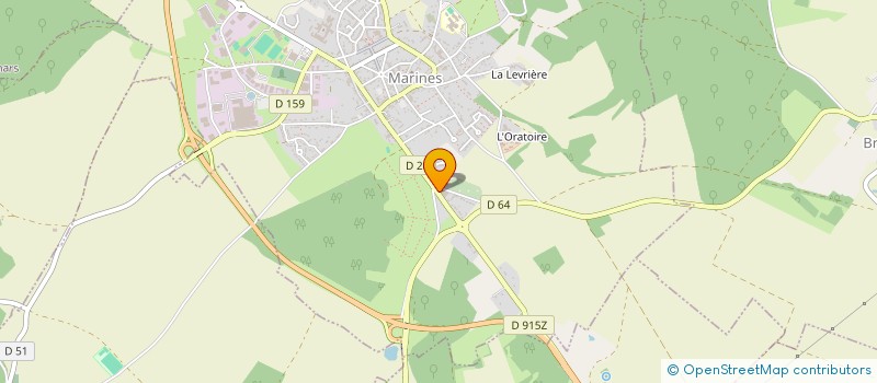 localisation de l'entreprise FLOUX SARL à MARINES