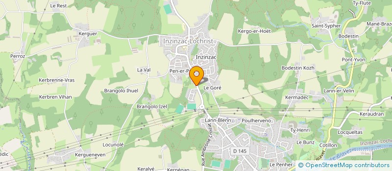 localisation de l'entreprise FLOUZMOUN  INZINZAC-LOCHRIST