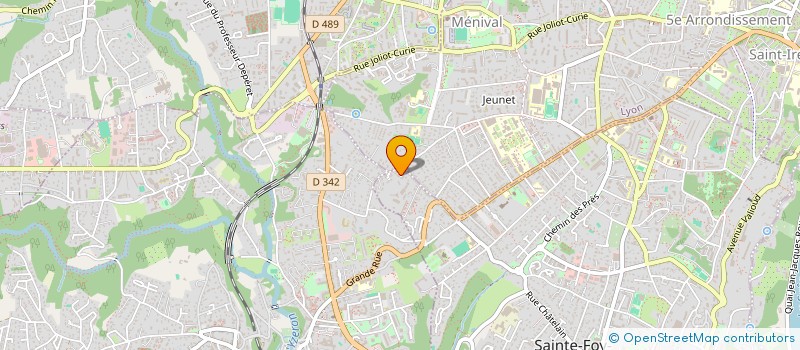 localisation de l'entreprise FLOVAD  SAINTE-FOY-LES-LYON