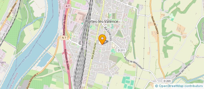 localisation de l'entreprise FLOVINBELO  PORTES-LES-VALENCE