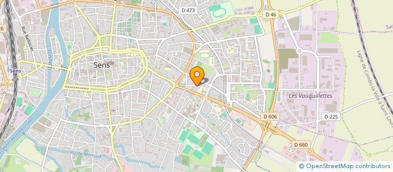 localisation de l'entreprise FLOVINC  SAINT-CLEMENT