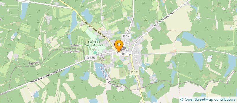 localisation de l'entreprise FLOVINCE à SENNELY