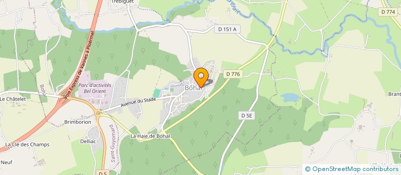 localisation de l'entreprise FLOVIV  BOHAL