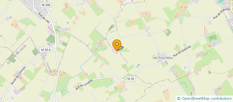 localisation de l'entreprise FLOW  LINSELLES