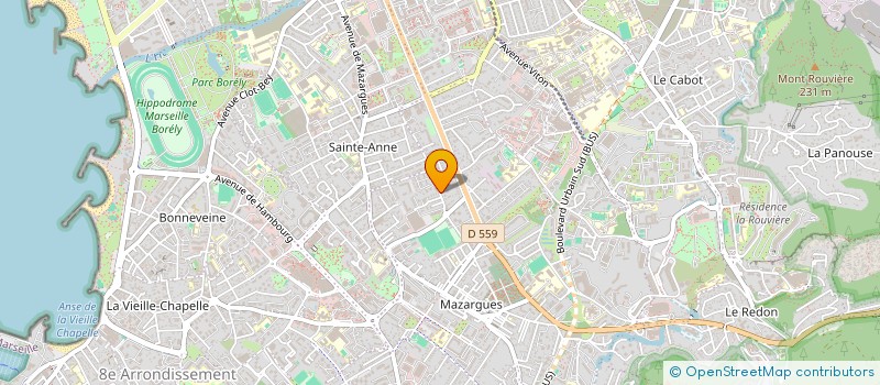 localisation de l'entreprise FLOW BOXING  MARSEILLE