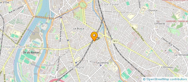 localisation de l'entreprise FLOW CONCEPT  TOULOUSE