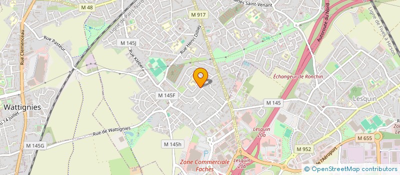 localisation de l'entreprise FLOW CONSULTING  FACHES-THUMESNIL