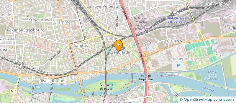 localisation de l'entreprise FLOW-GADIN  TOURS