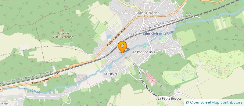 localisation de l'entreprise FLOW NUMERIQUE  SAINT-CHERON