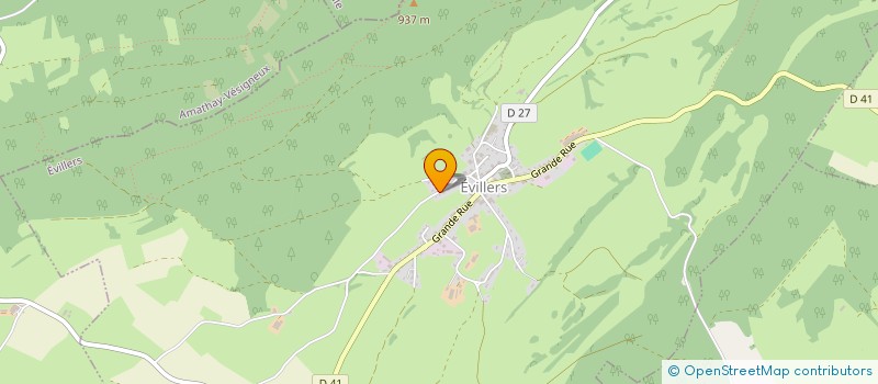 localisation de l'entreprise FLOW SOUND 6TEM  EVILLERS