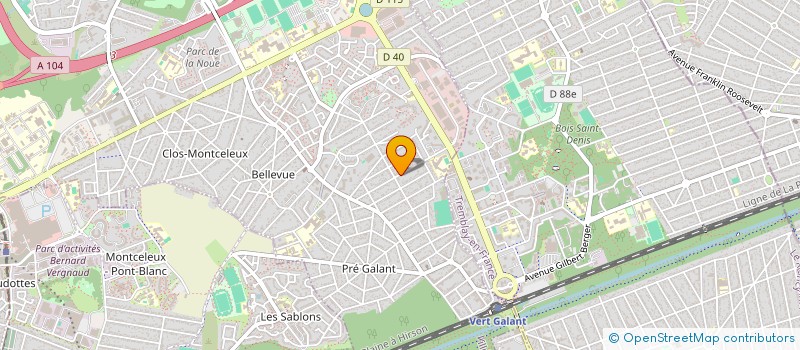 localisation de l'entreprise FLOWANCE  PARIS