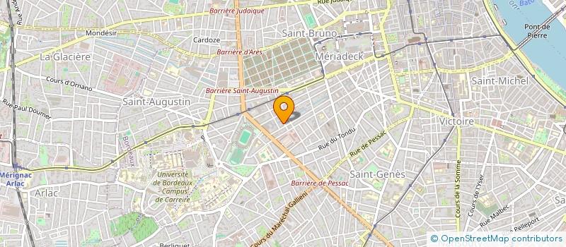 localisation de l'entreprise FLOWAS à BORDEAUX
