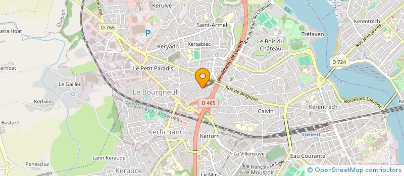 localisation de l'entreprise FLOWCARS SOLUTIONS  LORIENT