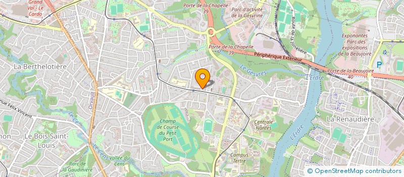 localisation de l'entreprise FLOWDEX GED  NANTES