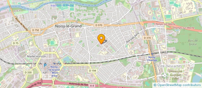localisation de l'entreprise FLOWEN  NOISY-LE-GRAND