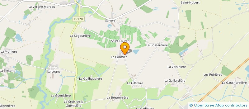 localisation de l'entreprise FLOWER IMMO  LEGE