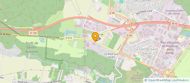 localisation de l'entreprise FLOWER PARTNERS à PLAISIR