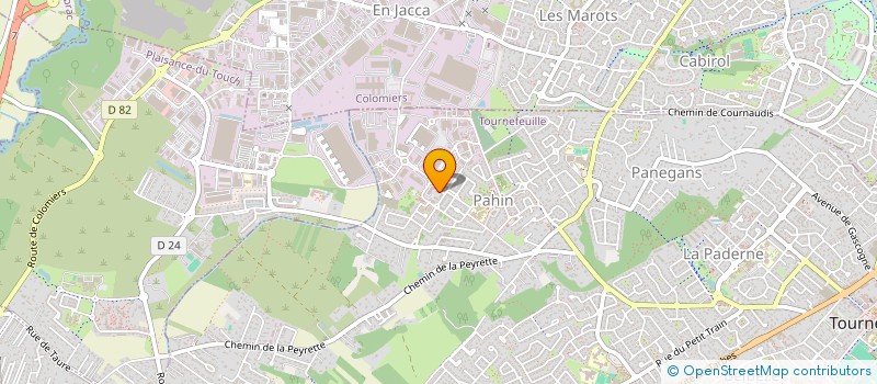localisation de l'entreprise FLOWER TRANS à TOURNEFEUILLE